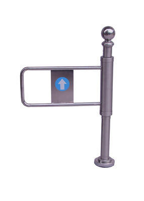 Gerbang Pedestrian Pintu Gerbang Turnstile Manual Penyandang Cacat pemasok
